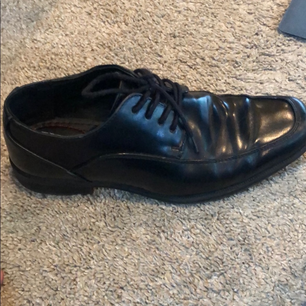 Dexter comfort black dress shoes